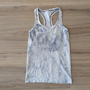 lululemon athletica Gray Marble Tank Top